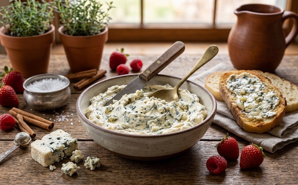 ლურჯი ყველის (Blue Cheese / Gorgonzola) კარაქი
